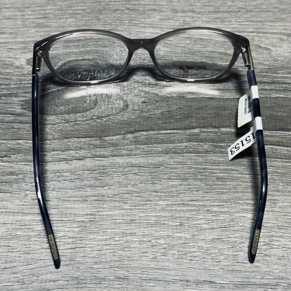 CoverGirl CG0458 045 Eyeglass Frames Womens 55-16-140 Brown Cat Eye Optical
